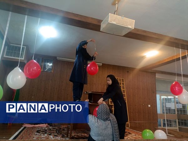 جشن ایرانمون دبیرستان انیس خوشقدم در اعیاد شعبانیه 