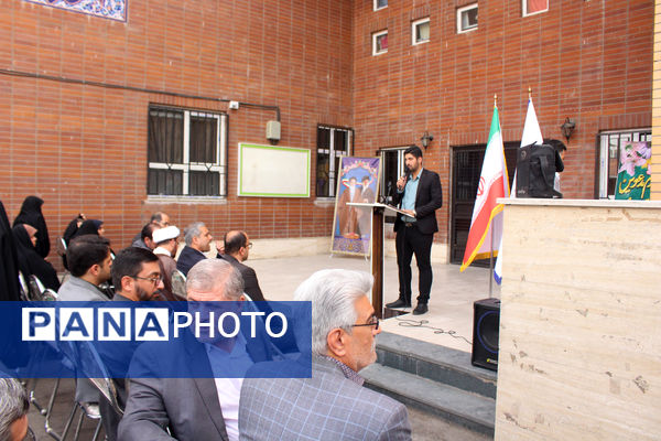 نمایشگاه طرح جابر در مدرسه باباییان ناحیه یک قم