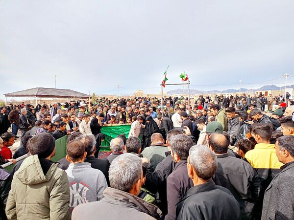 تشییع با شکوه شهید جوادحسن زاده شهید مرزبانی فراجا