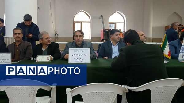 آیین وحدت‌بخش نماز عبادی‌ـ‌سیاسی جمعه شهرستان نظرآباد 