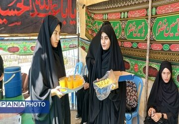 برپایی موکب آموزش و پرورش ناحیه 3 کرمانشاه