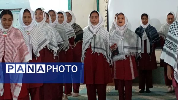 جشنواره سرود دانش‌آموزی در جزیره هرمز