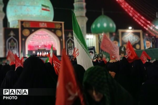 وداع با آقای شهید ایران در آستان مقدس جمکران