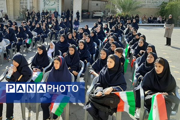 آغاز فصل رویش با جوانه های امید ناحیه 3 شیراز 