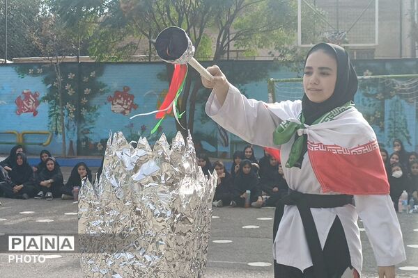 المپیاد ورزشی درون‌مدرسه‌ای در دبیرستان شهید بهرامی