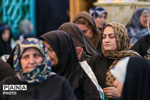 جشن میلاد بانوی صبر در پناه حرم آستان مقدس امامزاده عمادالدین رباط‌کریم