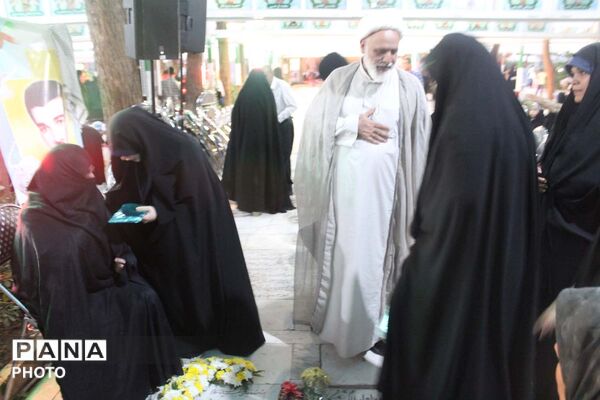 مراسم سالگرد جانباز شهید حسن جعفری در قم