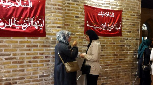 گذری بر چایخانه حضرت فاطمه زهرا در مسجد جامع نیشابور 