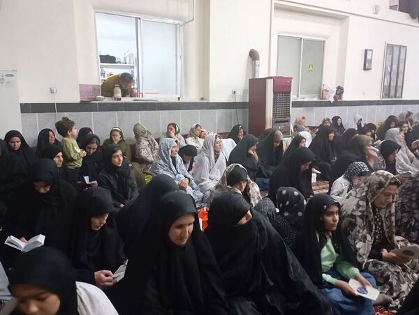 مراسم احیای شب بیست و سوم ماه رمضان در شهر تیتکانلو