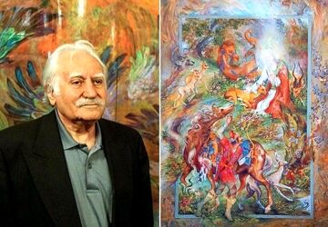 استاد فرشچیان دار فانی را وداع گفت