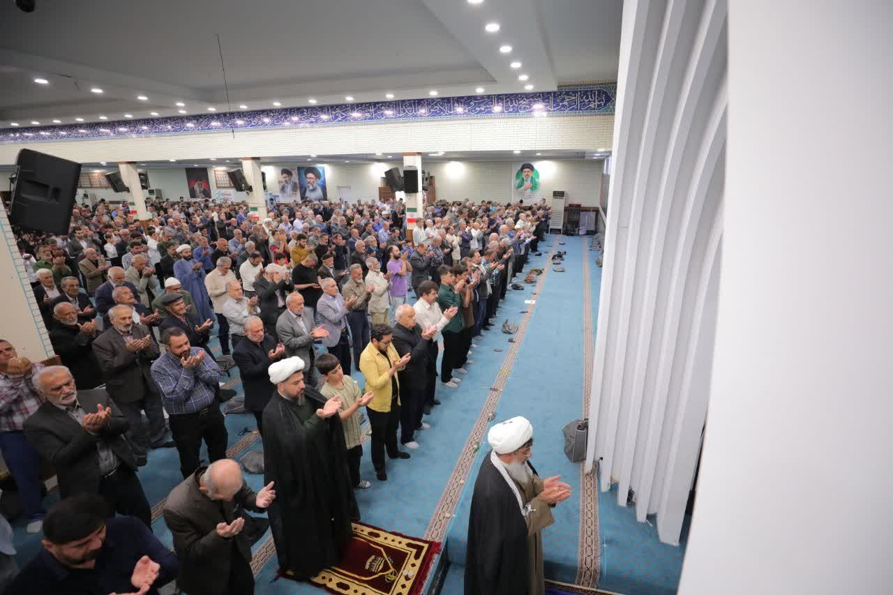 برپایی آیین عبادی و سیاسی نماز جمعه شهرستان ساوجبلاغ
