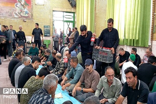 مراسم عزاداری امام رضا علیه السلام در حسینیه شهر بار نیشابور