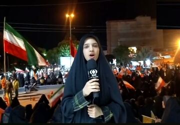 عزاداری نخستین شب محرم در میدان شهرداری قم