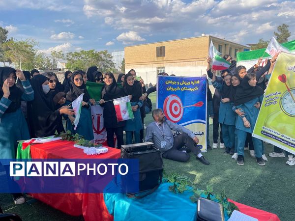 برگزاری مسابقه استعدادیابی دارت در دبیرستان حاج محمود ثابتی شیروان