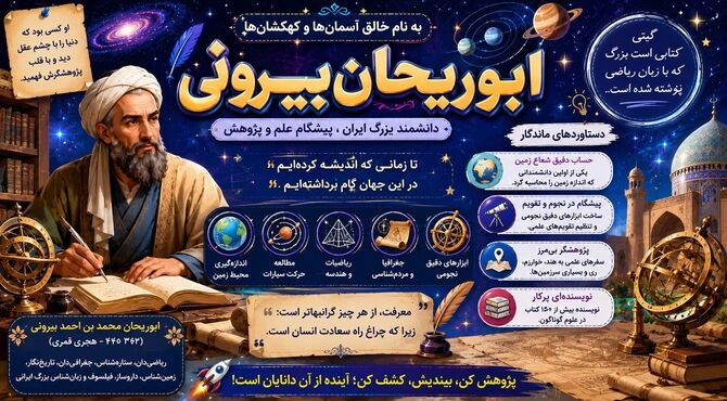 ابوریحان بیرونی،خورشیدی در سپهر دانش ایرانی