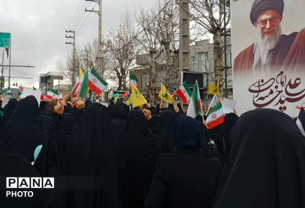 کامیاران در سوگ و شکوه؛ تشییع پیکر دو شهید در روز جهانی قدس