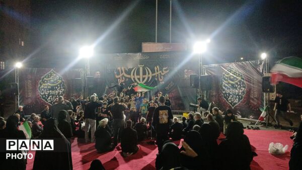 طنین فریاد «یا حسین» در قلب مهستان 