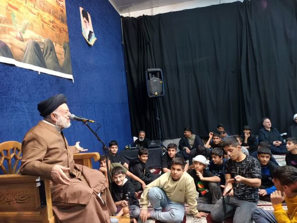 اعتکاف نورانی دانش‌آموزان بهبهان