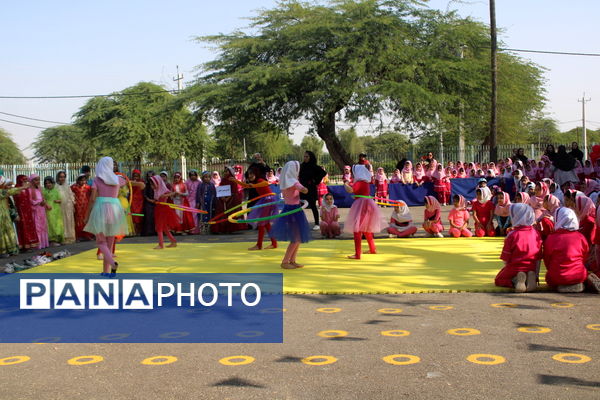 المپیاد ورزشی درون مدرسه‌ای آموزشگاه شهید رضا مبارکی بوشهر