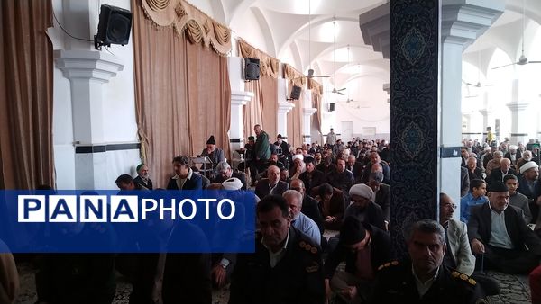 نماز عبادی و سیاسی جمعه در شهرستان خلیل آباد