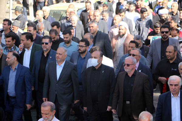 فریاد استکبار ستیزی از ورامین طنین انداز شد