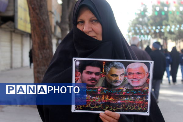 جشن آزادی وشور و شوق مردم در کرمان