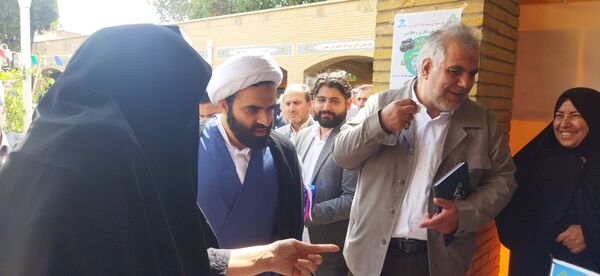 غرفه خبرگزاری پانا و سازمان دانش‌آموزی در مراسم افتتاحیه فعالیت‌های تابستانی