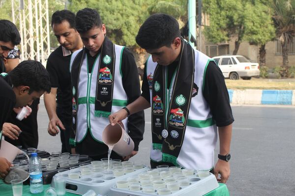 موکب‌ عشاق‌الحسین سازمان دانش‌آموزی، میزبان جاماندگان اربعین حسینی در هرمزگان