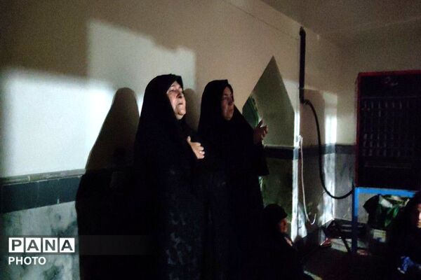 مراسم شهادت قائد امت در شهر بار نیشابور