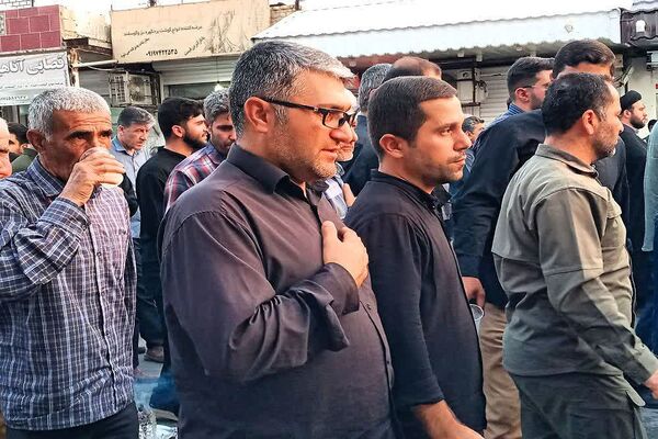 اجتماع عزادارن و سوگواران امام رضا ( ع) در شهرستان باشت