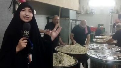 طعم گوارای نذری و عزاداری  سیدالشهدا(ع)