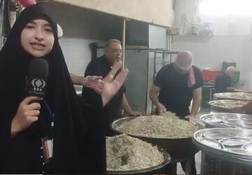 طعم گوارای نذری و عزاداری  سیدالشهدا(ع)
