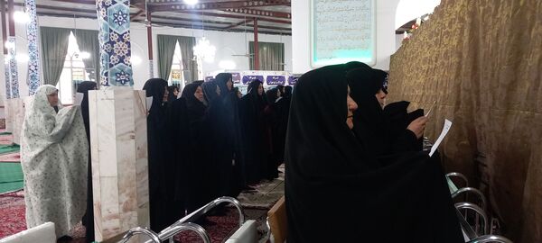 نماز عید قربان در امامزاده سید محمد(ع)کاشمر