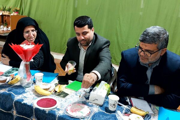 افتتاحیه طرح گلستان زندگی  دبیرستان شهدای هسته‌ای قرچک 