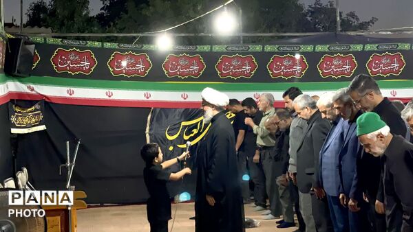 حضور امام جمعه کاشمر در محفل روضه خانگی