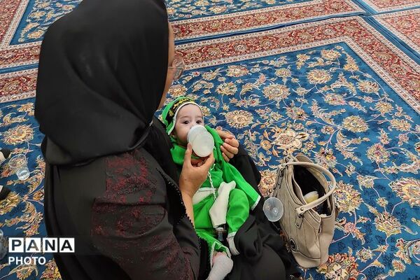 همایش بزرگ شیرخوارگان حسینی در شهر بار نیشابور 