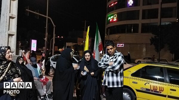 موکب پارک دانشجو در شصت و هفتمین شب از اجتماعات مردمی نیشابور 
