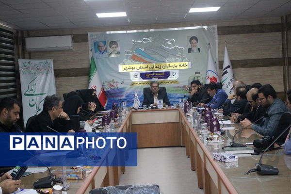 نشست خبری معاون پرورشی و فرهنگی آموزش و پرورش استان بوشهر 