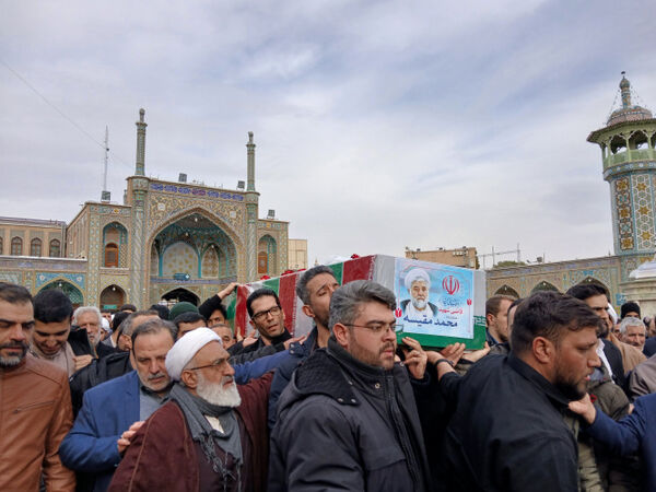 تشییع و خاکسپاری دو قاضی شهید در قم