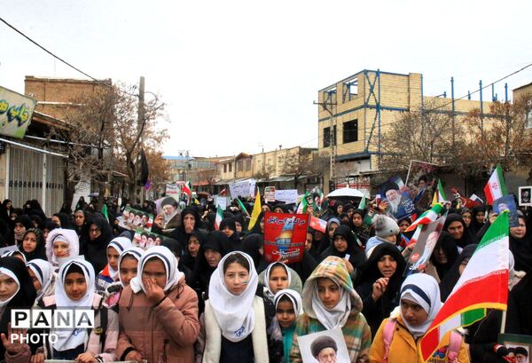 کبودراهنگ، مهد اتحاد نوجوانان و کودکان در روز قدس