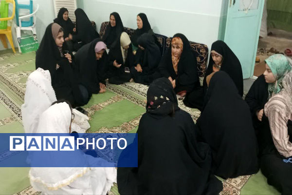 تجلیل از دختران هیات علی اکبر و پایگاه شهدا شبانکاره