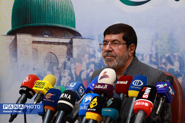 نشست خبری رئیس ستاد مرکزی انتفاضه و روز جهانی قدس