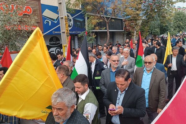  راهپیمایی ۱۳آبان در شهرستان ورامین