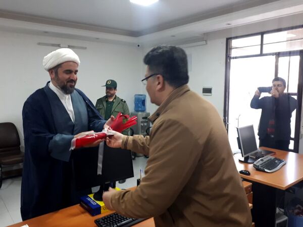 دیدار فرماندار شهرستان سملقان با رئیس بنیاد شهید به‌مناسبت گرامیداشت روز شهدا
