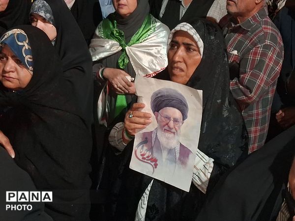  هفتاد و چهارمین شب عاشورایی مردم غیور نیشابور در بلوار فضل