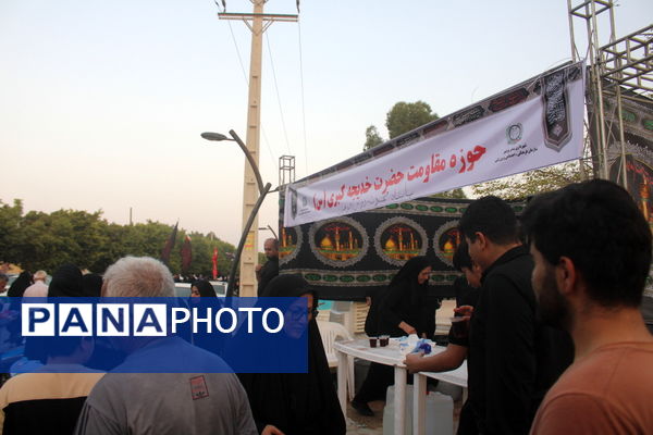 پیاده‌روی جاماندگان اربعین حسینی در بوشهر