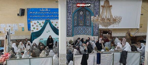 دانش‌آموزان اقبالیه معتکف شدند
