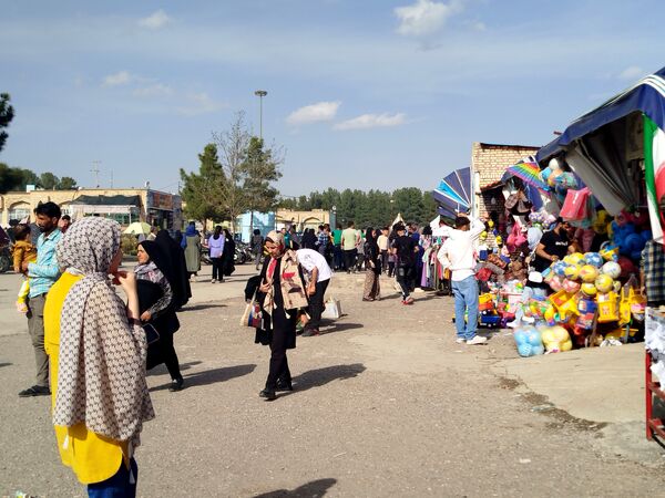 سیزده بدر در امامزاده میامی مشهد