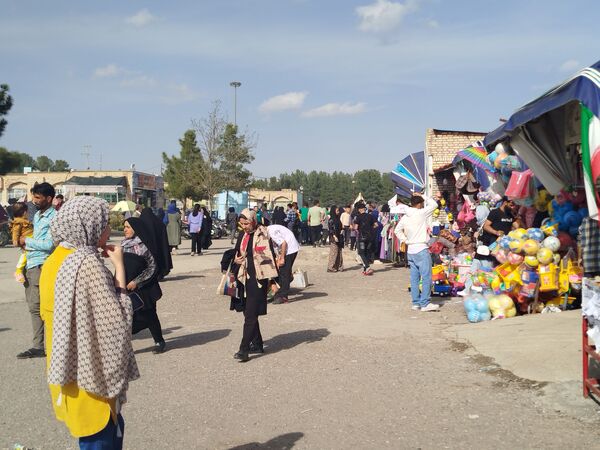 سیزده بدر در امامزاده میامی مشهد