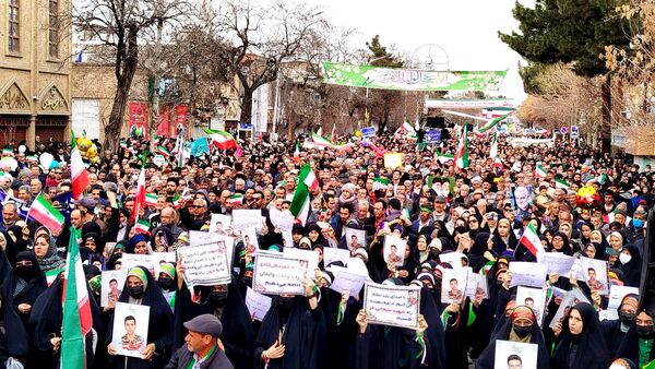 راهپیمایی یوم الله۲۲بهمن در شهرستان نیشابور 